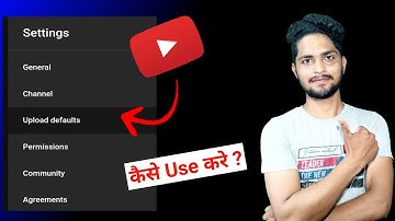 Youtube upload default settings hindi | not working