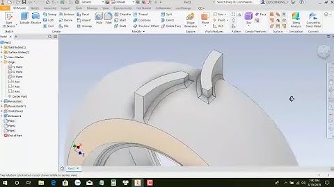 Thiết kế cách vẽ gai vỏ xe trên phần mêm inventor