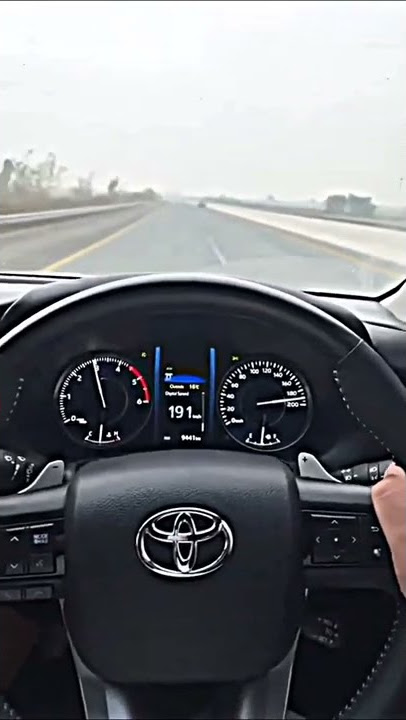 2022 New Fortuner Legender top speed video 💯👌🤔