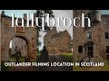 HOW TO VISIT LALLYBROCH FROM OUTLANDER IN REAL LIFE! MIDHOPE CASTLE EDINBURGH