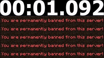 MINEPLEX BAN 1.092 ANY% (WORLD RECORD?)