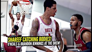 Shareef \& Shaqir O'neal Team Up w\/ Brandon Jennings \& CATCH BODIES at The Drew!