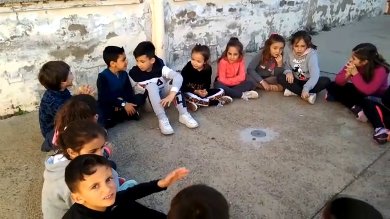 Juego “Teléfono escacharrado” 2º CEIP Sagrado Corazón de Jesús. Oliva de Mérida.