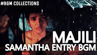 Samantha Entry BGM from Majili HD l Gopi Sunder I S Thaman l