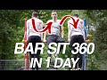 How I learned the Bar Sit 360 in 1 Day! (TRY THIS!)