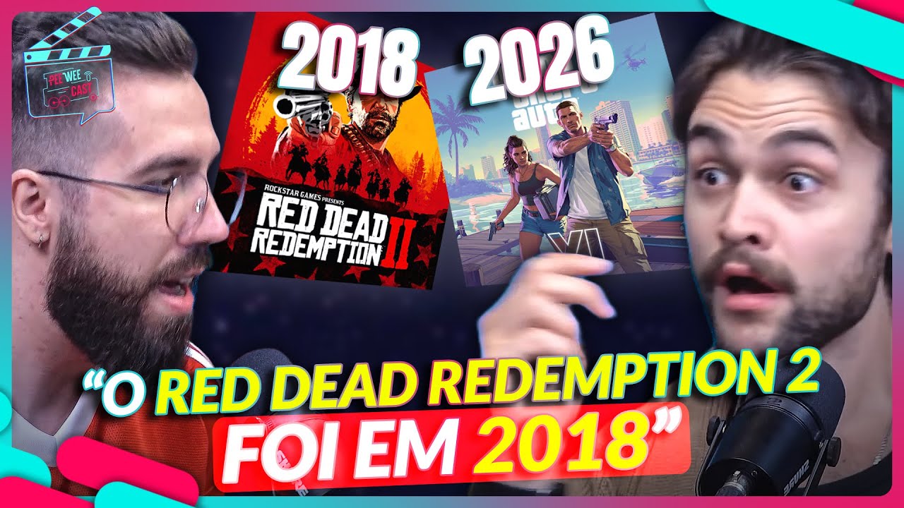 A ROCKSTAR demora MUITO pra lançar Games! Já a UBISOFT... | Cortes do PeeWeeCast