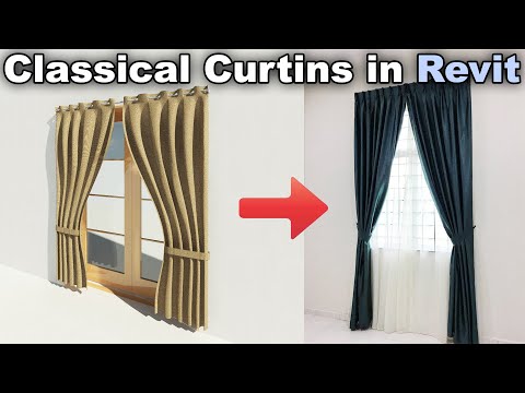 Classical Curtain in Revit Tutorial