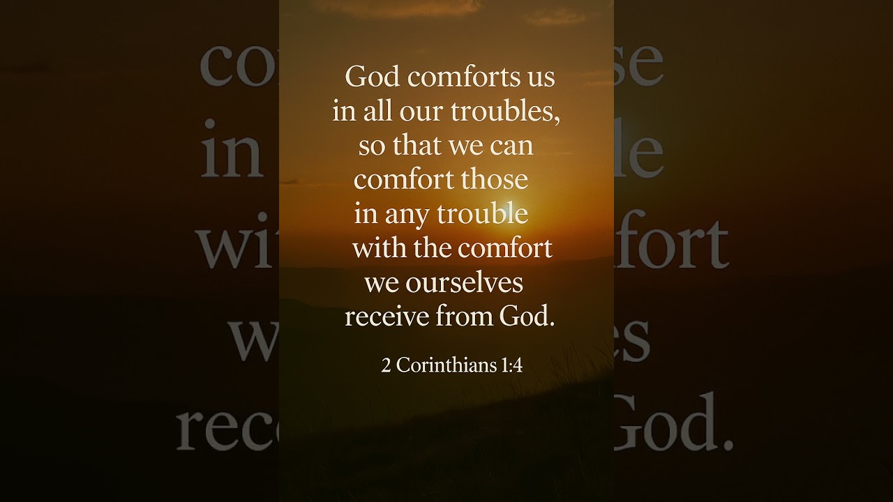 God Comforts Us 