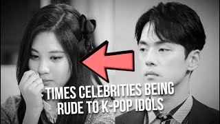Times Kpop Idols Are RUDELY TREATED By Other Celebrities