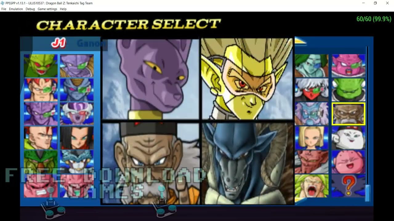 Best PSP & PPSSPP ROMs DBZ Mods & Games ISO Download