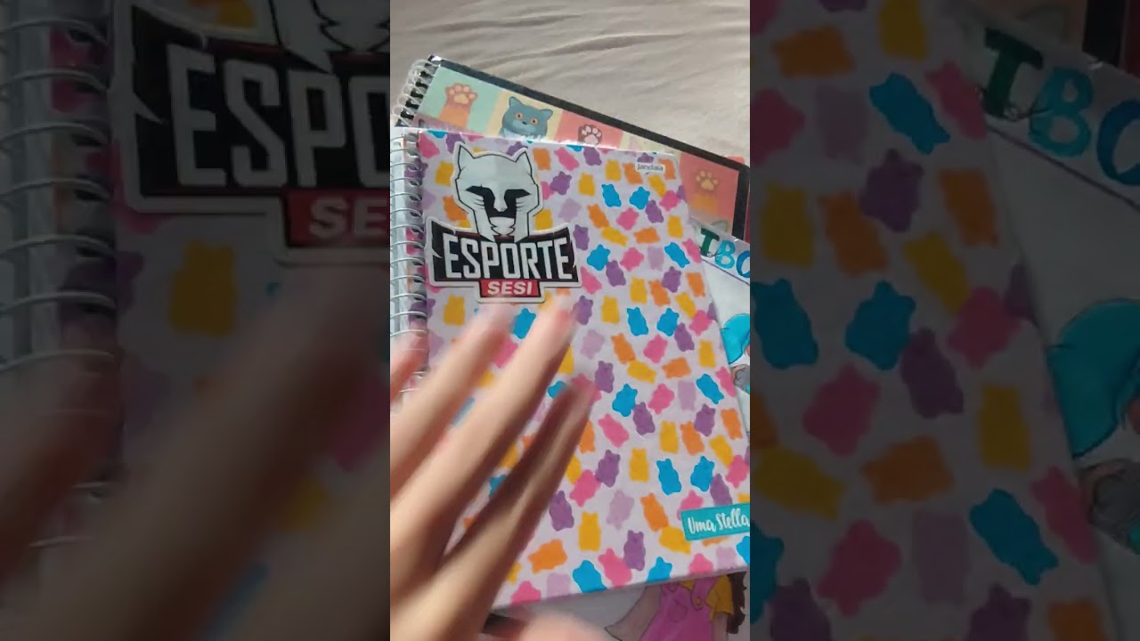 Mostrando coisas na minha MOCHILAAA✨✨!parte 1