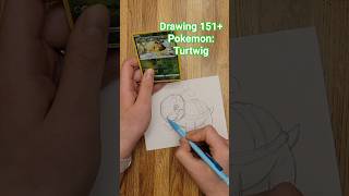 If you chose #Turtwig as your starter, drop a 🐢 in the comments. #pokemon #drawing #art