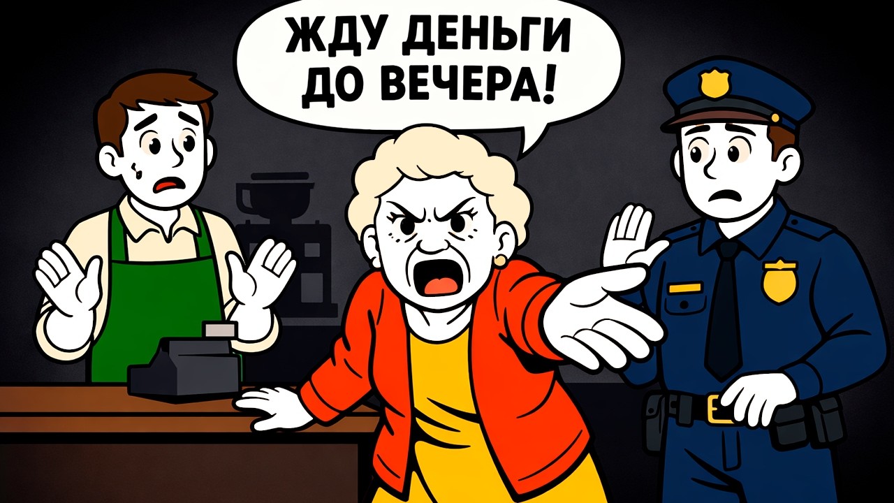 Свекровь Вымогает у Нас с Парнем Деньги На её же Штраф! Часть 2.