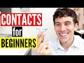 Contact Lenses for Beginners | How to Put in Contacts