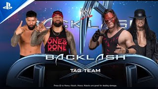 WWE 2k23 - THE USOS vs THE BROTHERS OF DESTRUCTION TAG TEAM MATCH || PS5 Gamplay