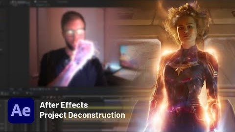 Photon Beam from Captain Marvel | After Effect Project Deconstruction