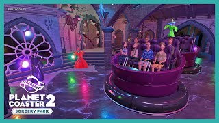 On-ride Morgath: The Enchanted Nightmare 🪄🔮☠️  [dark ride] - Sorcery Pack - Planet Coaster 2