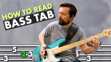 How To Read BASS TAB