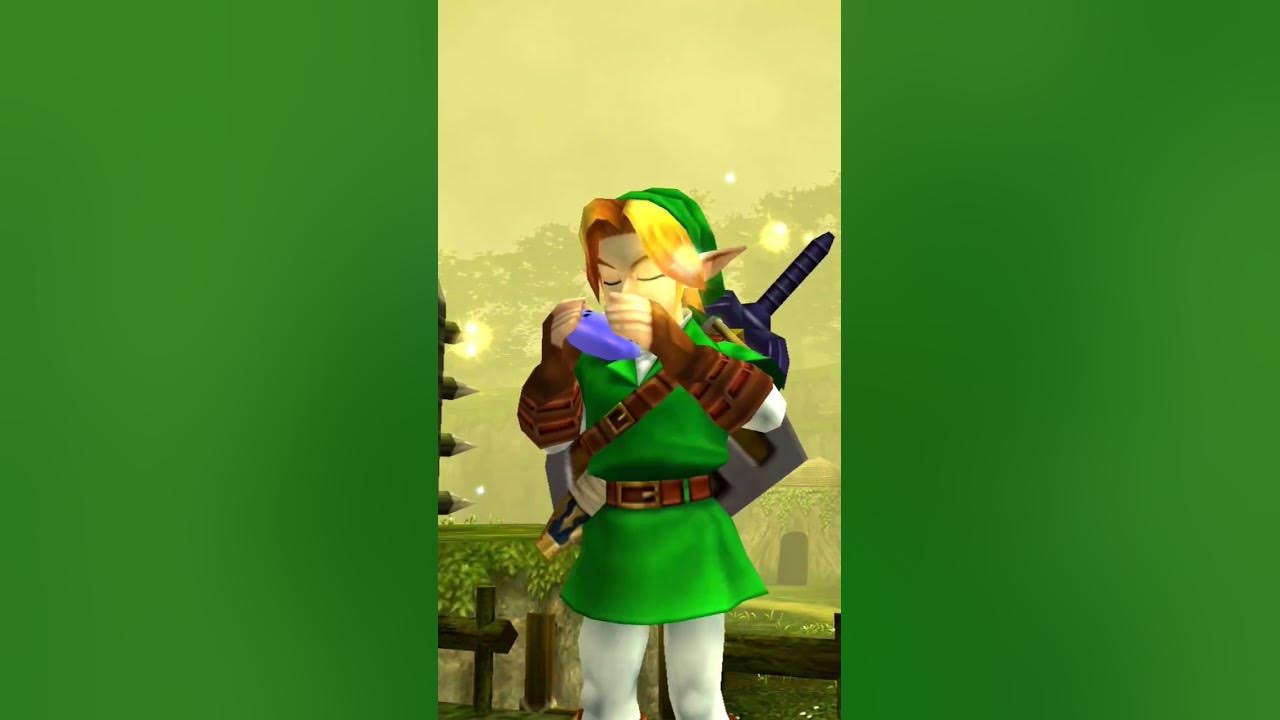 The Legend Of Zelda Ocarina Of Time Saria Song YouTube