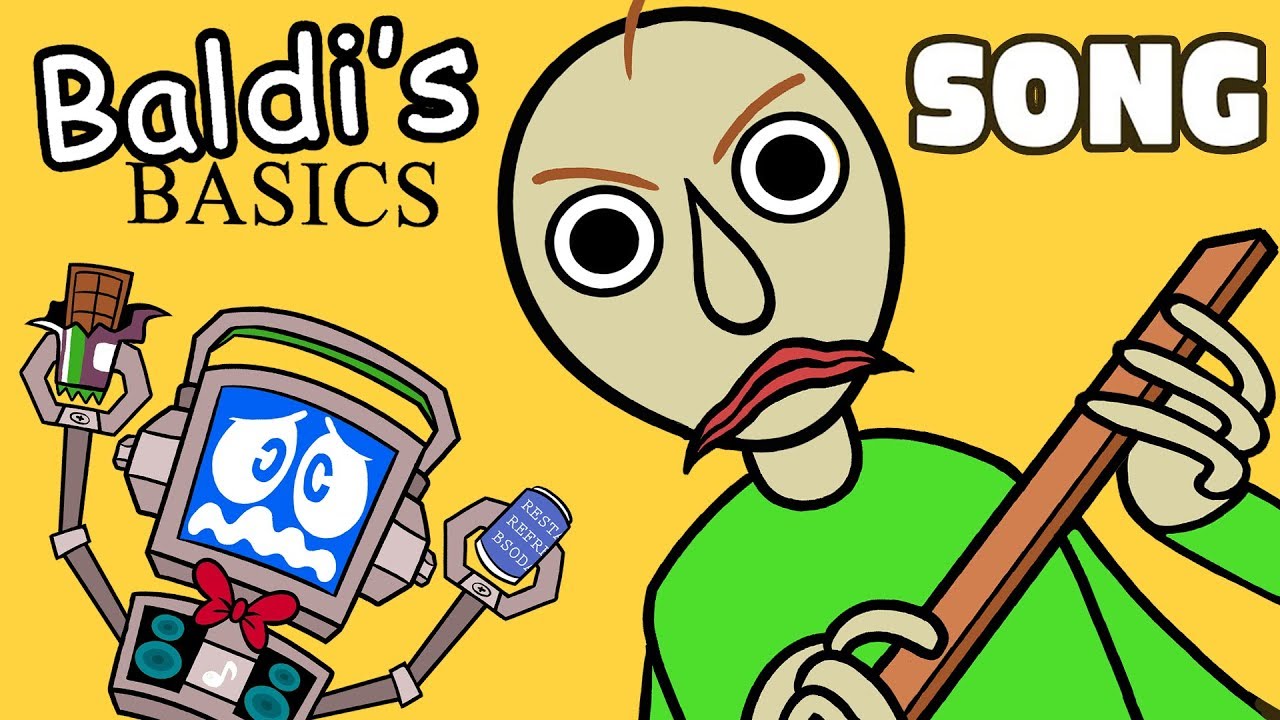 Песня you re mine baldi. Baldi Basics. Baldi Basics Musical. Baldi's Basics Music. Fandroid the Musical Robot.