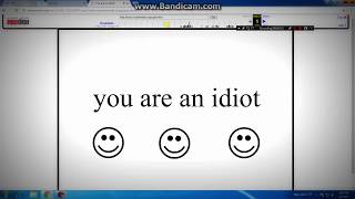 Youareanidiot.org on Windows 10
