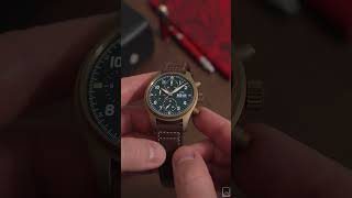 Топ 5 особенностей iwc Spitfire Chronograph !