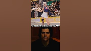 Elizabeth in COD Mobile Vs Chinese CODM💀
