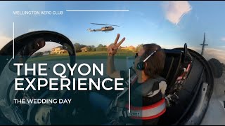 Flying with Qyon Aero Sports: Incredible Views of a Wedding Celebration