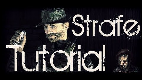 CoD 4 - Strafe Jumping Tutorial (PC)