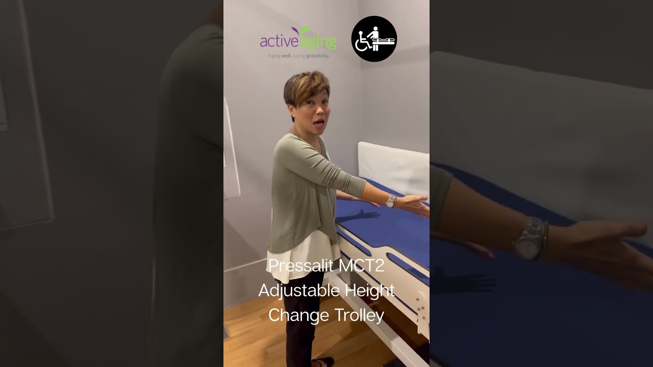 Enhancing Care: The Versatility of the Pressalit MCT2 Adjustable Height Mobile Change Trolley