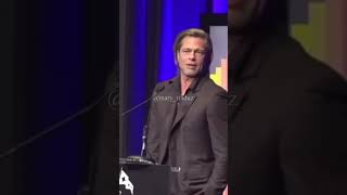 Brad Pitt speech legendadoptbr bradpitt speech funny