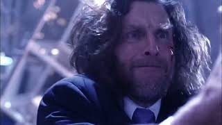 Smallville Season 3 Jonathan Kent vs Lionel Luther in the caves