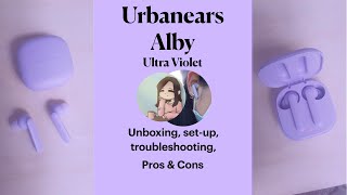 [ASMR] Unboxing and quick review of Urbanears Alby in Ultra Violet