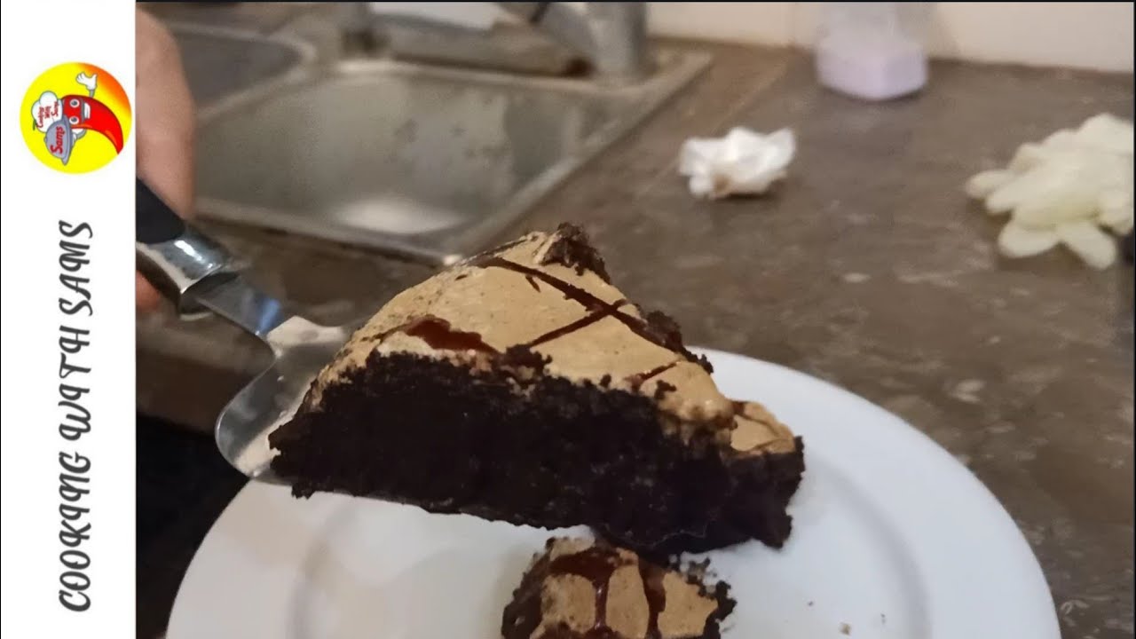 DALGONA COFFEE CAKE WITHOUT OVEN BY COOKINGWITHSAMS YouTube