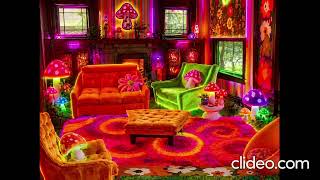 Disco vibes 1970's groove and echo 'Groovy green house'