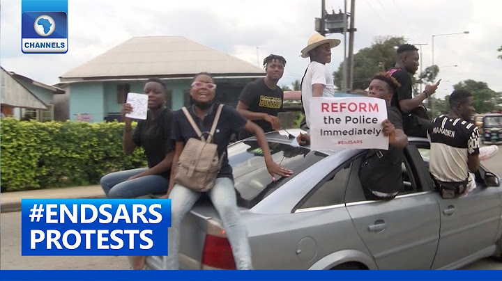 #EndSARS: Nigerians Continue Protest Against Police Brutality