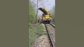 BCM machine working 😎🔥 #railway #train #jcb #trending #viralvideo #shorts