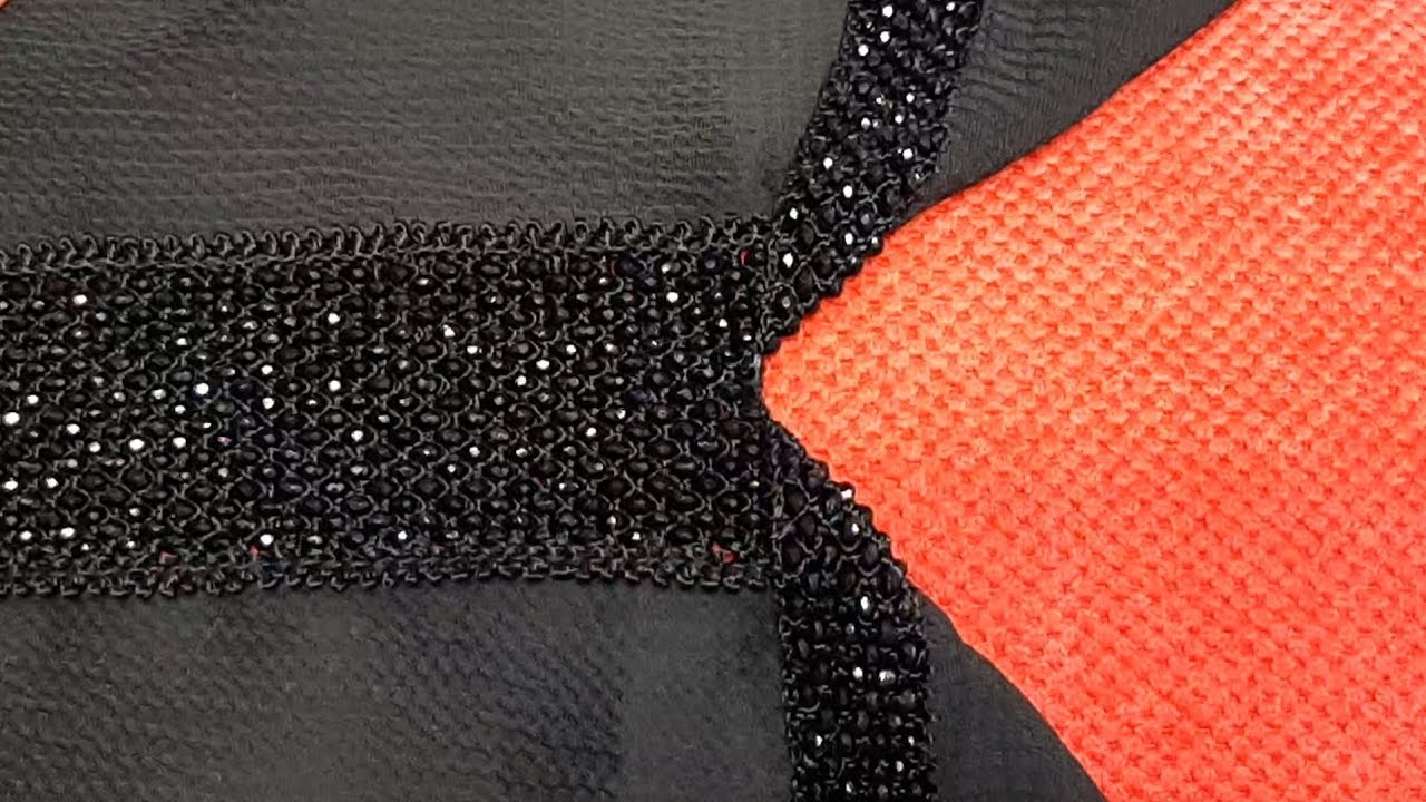 طريقة فتح نصف طوق بالراندة العقيق