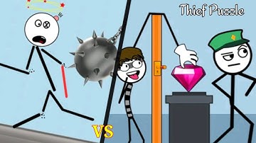 RAGDOLL DESTROY vs THIEF PUZZLE,Walkthrough All Levels, Trending Games, Android Videos,Part#310.