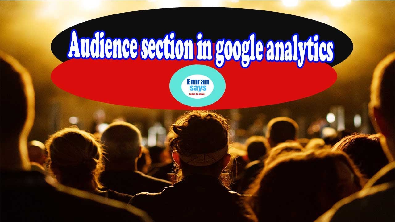 Audience section in google analytics | digital marketing in Urdu | emran says
