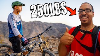 He Lost SO Much Weight Thanks To Mountain Biking!