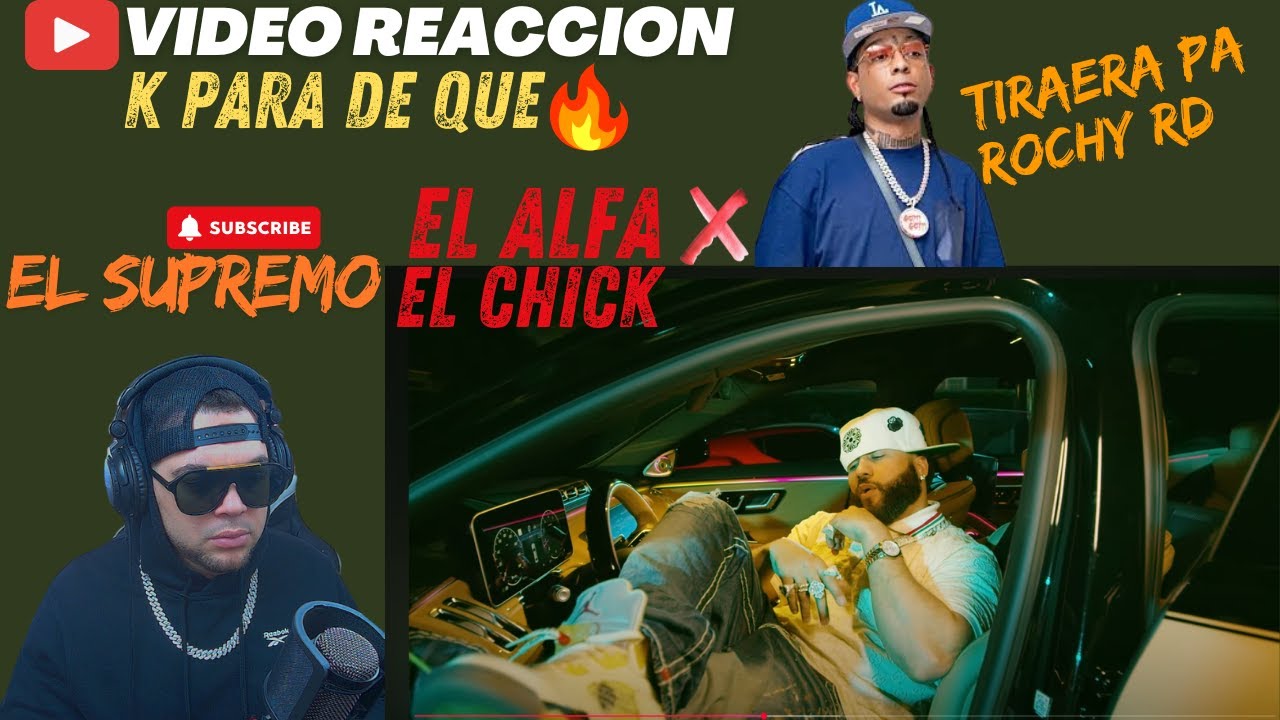 😱 EL ALFA & EL SHICK le TIRAN con TODO a ROCHY RD 🔥 Tiradera K PARA DE QUE | El SUPREMO Reacción
