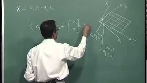 Mod-01 Lec-02 Basic Ideas of Applied Linear Algebra