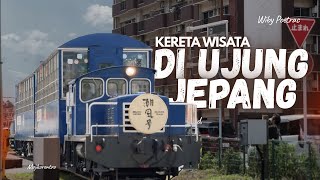 DUA LOKOMOTIF UNTUK KERETA PERINTIS DI UJUNG JEPANG BAGIAN KYUSHU || MOJIKO RETRO TRAIN