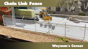 Chain Link Fence (how to)