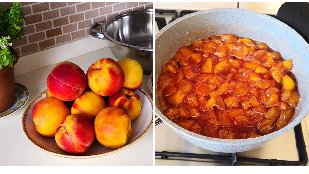 TAM KIVAMINDA ŞEFTALİ REÇELİ🌺REÇELSİZ EV KALMASIN🍑🍑🌺