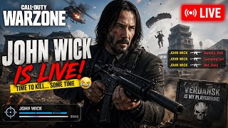 JOHN WICK PLAYS WARZONE AND DOMINATES THE LOBBY | Vertical Stream Live