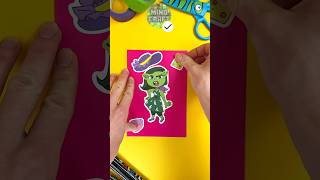 Paper Craft Scrapbooking with Funny Disgust by Inside Out #insideout #papercraft #scrapbooking #diy