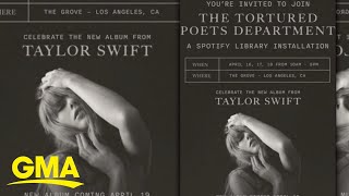 Taylor Swift fans count down to release of ‘The Tortured Poets Department’