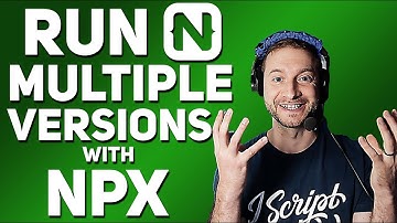 Run Multiple Versions of NativeScript at the SAME TIME Using NPX